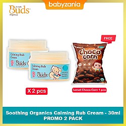 Buds Soothing Organics Calming Rub Cream 30 ml -...